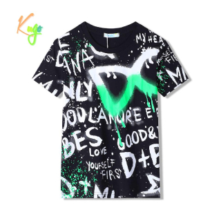 Chlapecké tričko kr.r. Kugo FB3812 černé